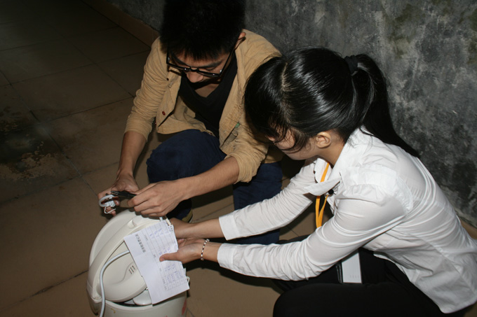 学生干部收缴“高功率”电器